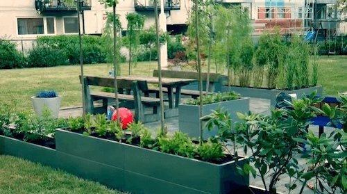 Plantekasser til OBOS borettslag - BEDD